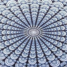 Bohemian Tapestry Picnic Blanket Mandala Towel Beach Mat Shawl Free P&P UK Stock