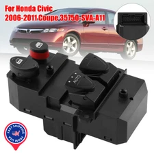 35750-SVA-A11 Master Power Window Control Switch for 2006-11 Honda Civic Coupe·