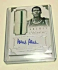 ROBERT PARISH 2013 PANNI FLAWLESS 2COLOR GAME USED JERSEY AUTO 25/25 SIGNED CARD