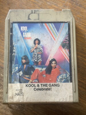 Kool & The Gang “Celebrate” 1980 play tested 8 track..DC89518 | eBay