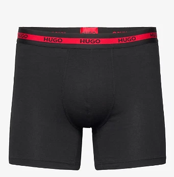 Calzoncillos boxer Hugo Boss NEGROS para hombre B BXR Triplet Planet, medianos EE. UU. Foto 2 de 4