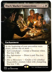 Black Market Connections (Extended Art) Commander Legends: Battle for Baldur's Gate 620