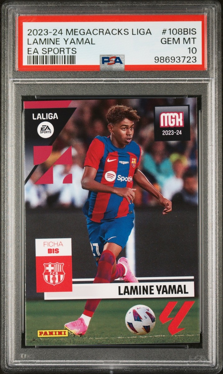 2023-24 PANINI MEGACRACKS LALIGA EA SPORTS #108BIS LAMINE