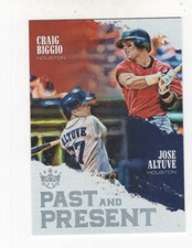 2018 DIAMOND KINGS PAST AND PRESENT CRAIG BIGGIO & JOSE ALTUVE ASTROS #PP9