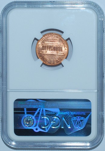 1960 D NGC MS66RD Large Date Red Lincoln Cent - Picture 2 of 2