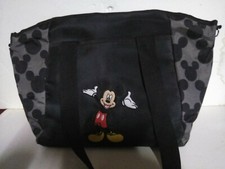 Disney Mickey Mouse Diaper Bag Baby Bottle Holder Changing Pad