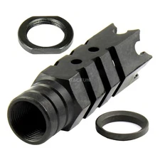 Muzzle Brake 5/8x24 TPI Shark Competition Fits 6.5 Creedmoor Ruger Precision