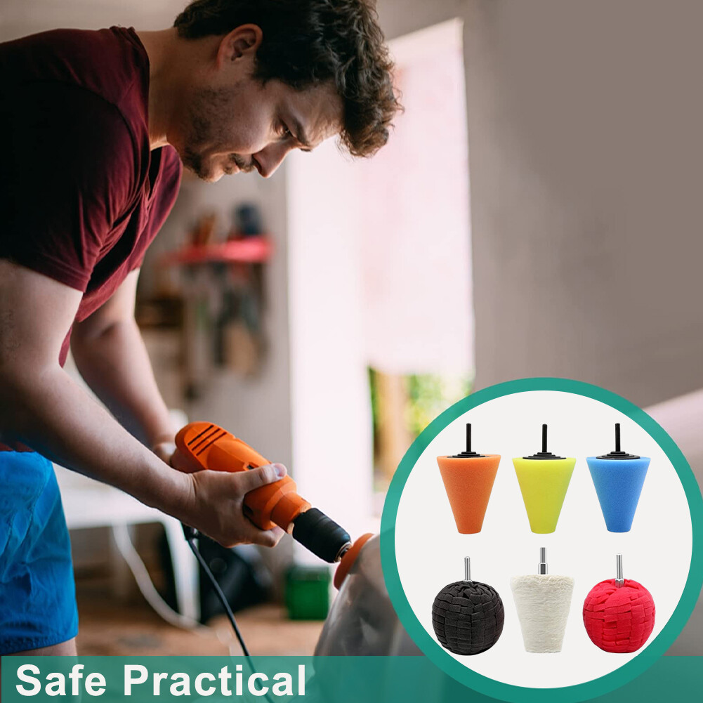 Metal Buffers Polishers Portable Car Polishing Kit Durable Waxing