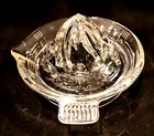 Vintage Hazel Atlas Depression Glass Criss Cross Orange Juicer Reamer Citrus