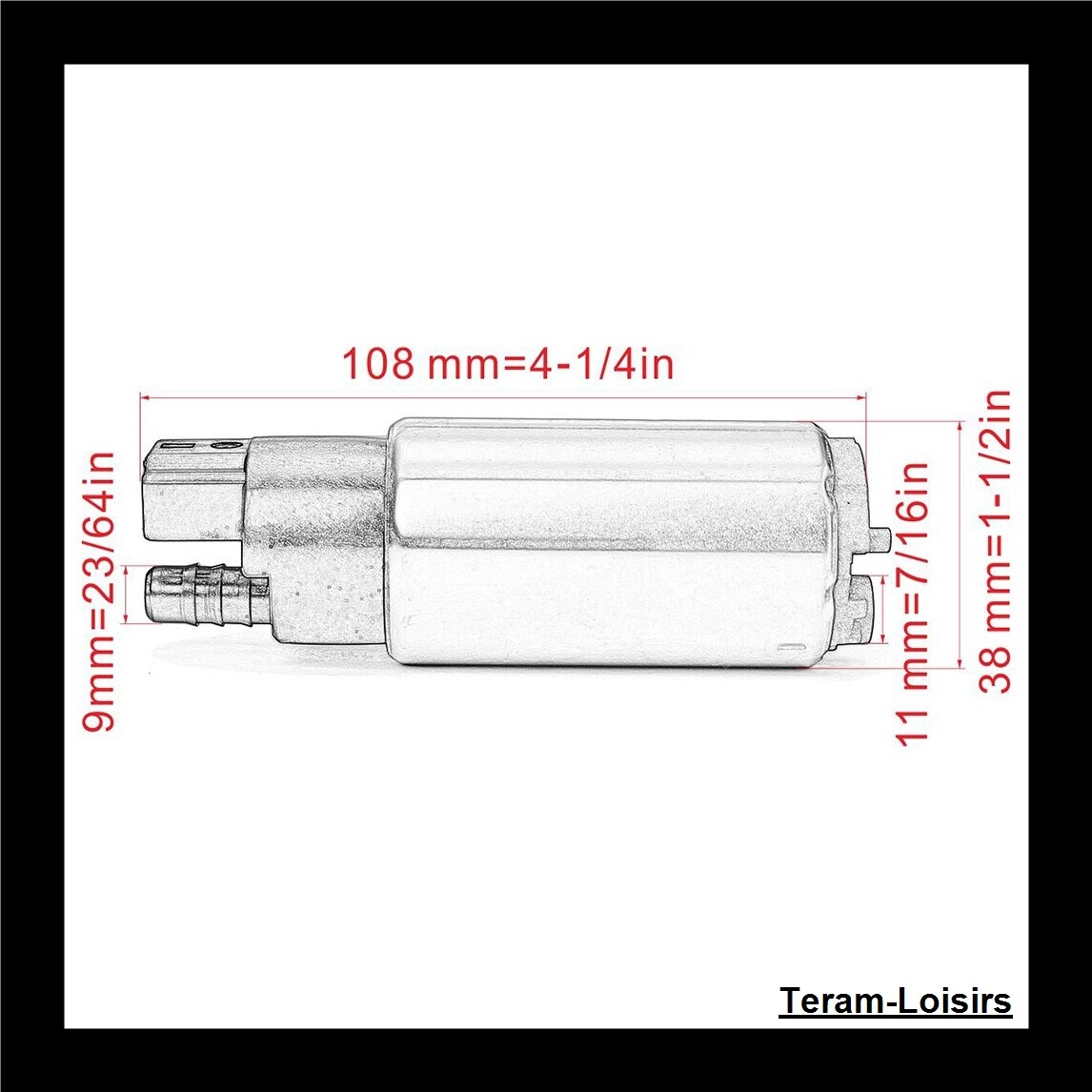Harley-Davidson FLSTC Softail Heritage Classic 2000-2006  EFI  Fuel Pump 2002 75126 028 - Foto 12