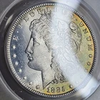 1885 P Morgan Silver Dollar MS63 ANACS BU Uncirculated Toned Stunning