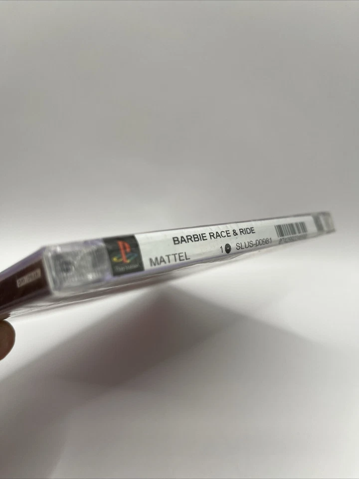 PS1 Barbie Video Game Race & Ride Mattel Sony PlayStation - NIB With Plastic - Image 3 of 4