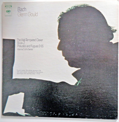 LP Glenn Gould Bach The Well Tempered Clavier Book 2 Preludes And lp-glenn-gould-bach-the-well-tempered-clavier-book-2-preludes-and