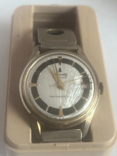 1960er WALDMAN 17 JEW Vintage HAU Handaufz. läuft gut Germany - Picture 3 of 6