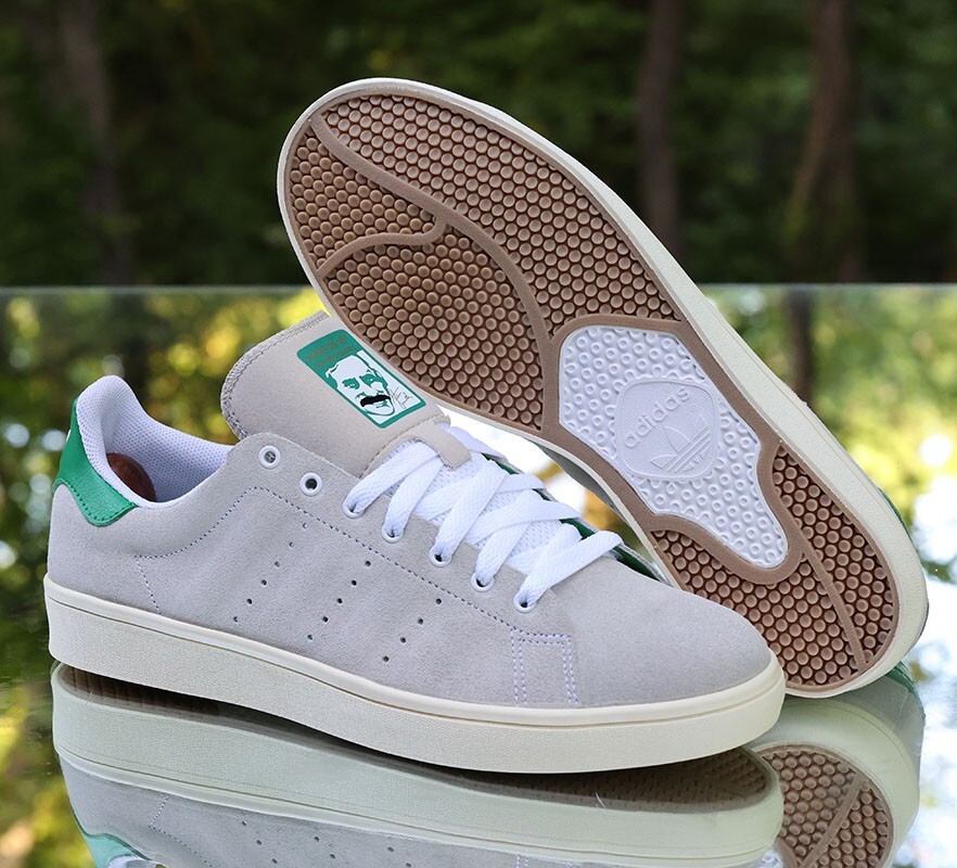 Adidas Skateboarding Stan Smith Vulc 2013 Men's Size 8 Grey Green