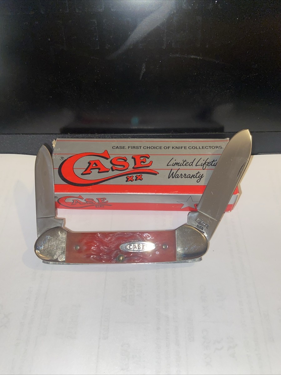 CASE XX RED BONE CANOE MADE IN 1993, 62131, NEW IN BOX