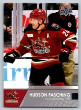 Hudson Fasching 2021-22 Upper Deck AHL #100 Tucson Roadrunners