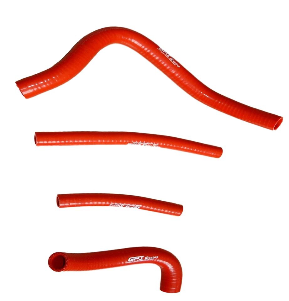Mangueira de radiador de silicone vermelha para 1996-2000 SUZUKI RM250 RM 250 1997 1998 1999 00 - Imagem 2 de 4