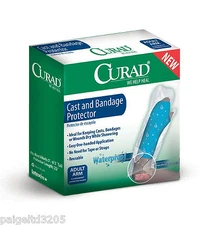 Curad Cast and Bandage Protector,  Adult Arm, 2 Ct
