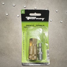 Forney 75222 1/4 FNPT x 1/4 MNPT NPT Coupler ...