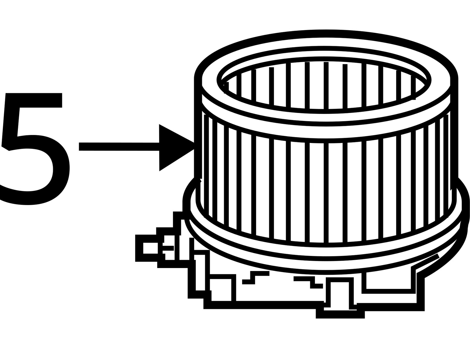 2020 Jeep Wrangler Heater AC Blower Motor OEM 54K Miles - LKQ384192755 thumbnail 5
