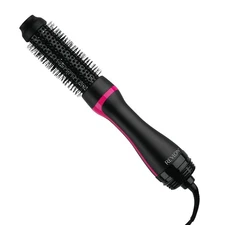 REVLON One-Step Hair Dryer and Styler Pink Root Booster Round Brush Styling, 