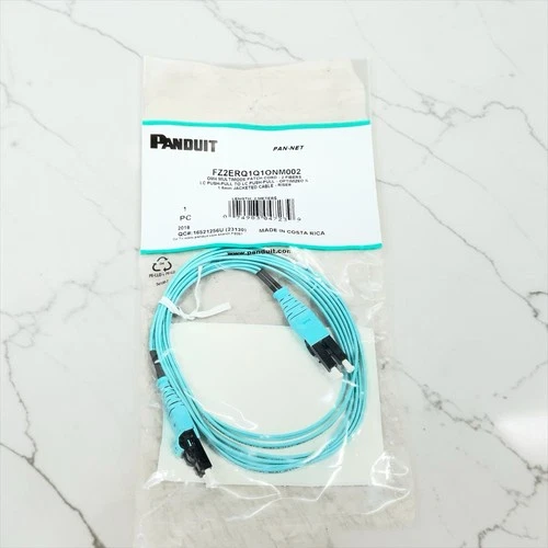 Panduit fiber optic cable FZ2ERQ1Q1ONM002 2 meter cables patch cord