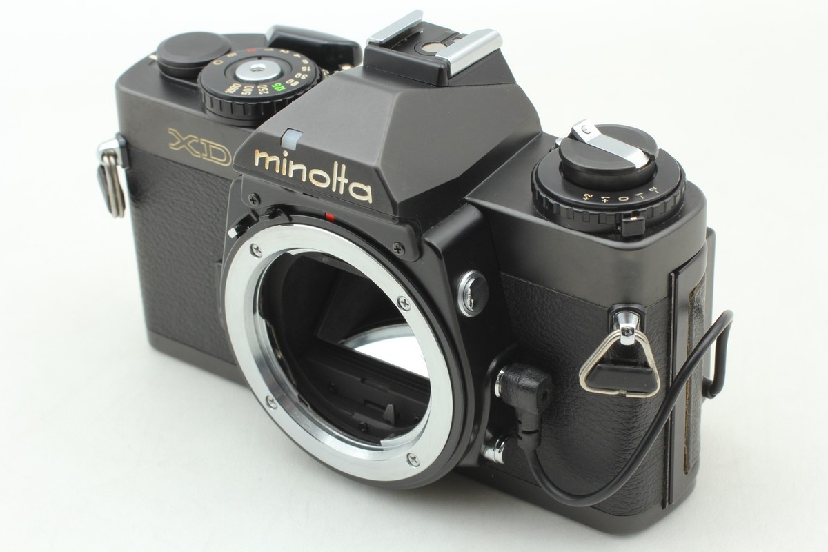 Almost MINT] Minolta XD 35mm SLR Film Camera MD Rokkor 50mm