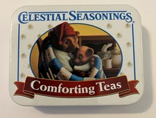 Celestial Seasonings Comforting Tea Tin - EMPTY -