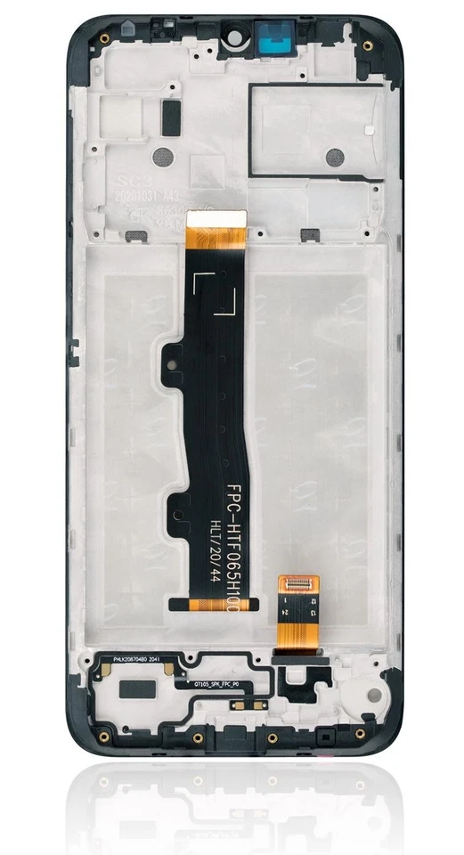 Motorola Moto E7 Power XT2097 LCD Display Digitizer Touch Screen Frame Assembly - Image 2 of 3