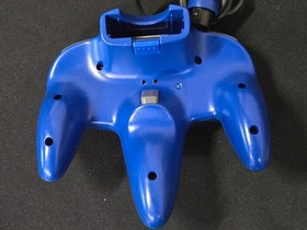 Nintendo 64 Blue Controller NUS-005 Official N64 OEM Tested Working Tight