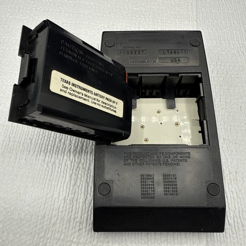 1970s VINTAGE PROGRAMMABLE CALCULATOR TEXAS INSTRUMENTS TI-57 with Case UNTESTED - Picture 7 of 7