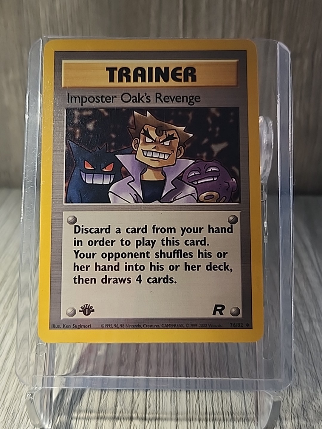 1999-2000 Pokemon Trainer Imposter Oak's Revenge 76/82 Near Mint
