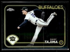 2024 Topps Chrome NPB - Refractors - #11 Daiki Tajima - Orix Buffaloes