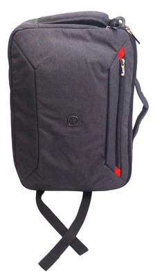 SwissGear - 16'' Commute Hybrid Brief / Backpack - Gray - Free shipping