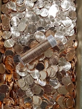 2025 -D Lincoln  Bulk Penny Rolls, The Last Year ! Please Read Description. .
