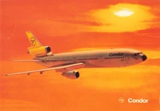 Postcard Airline Condor DC-10-30 CC8.