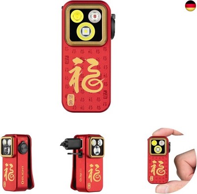 OLIGHT Oclip Pro Mini LED Taschenlampe mit Flutlicht, fokussiertes Licht und