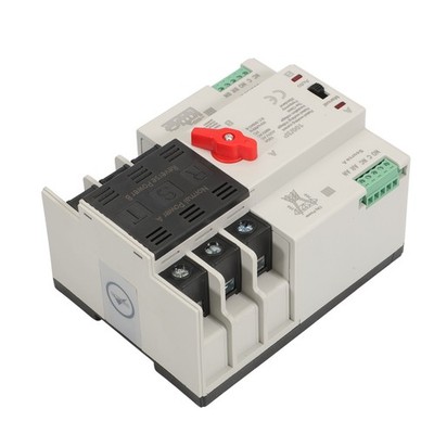 Automatic Transfer Switch Electrical Selector Switches, 3P 100A 220V NEW