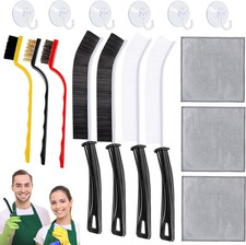16Pcs Crevice Cleaning Brush Set, Hard Bristle Gap Cleaning Brush for Bathroom