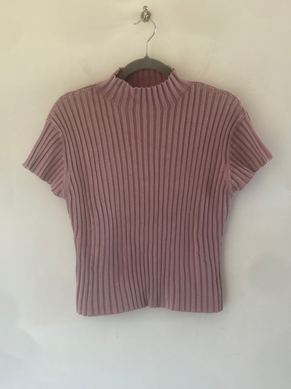 Samsøe Samsøe Satalya Ribbed Short Sleeve Top - Medium - NWT - RRP £100