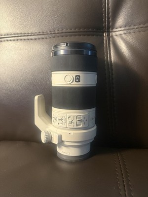 Sony SEL70200G 70-200mm F/4 G OSS E-Mount Lens Camera White