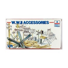 ESCI Historical Plastic 1/72 WWII Accessories VG /NM