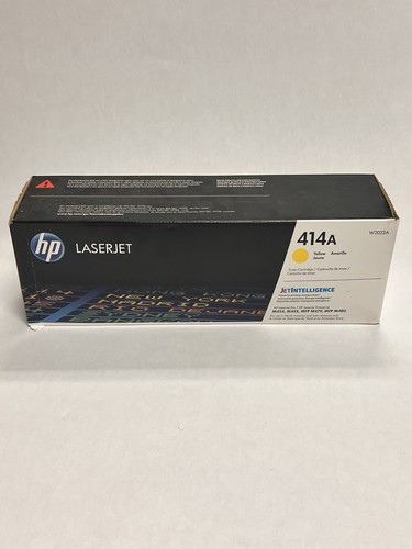 Cartuccia toner giallo HP 414A LaserJet nuova originale W2022A sigillata vedi foto