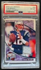 2009 Upper Deck Heroes Tom Brady Game Used Jersey Purple #/50 Patriots PSA 6