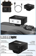 MEDALight F1 Mini Camera Flash Camera Flash Speedlite for Ricoh GR3/GR3X,etc.