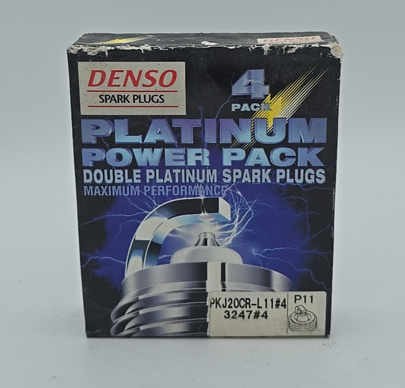 Denso Double Platinum Spark Plugs 3247 #4 PKJ20CR-L11 Pack of 4