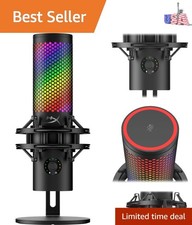 QuadCast 2 S   USB Microphone, with RGB Lighting, Streaming and Podcasting, w...