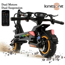 10" 1000W 2 Off-road E-Scooter for Adults 60V15.6Ah 31MPH Electric Scooter N12T3