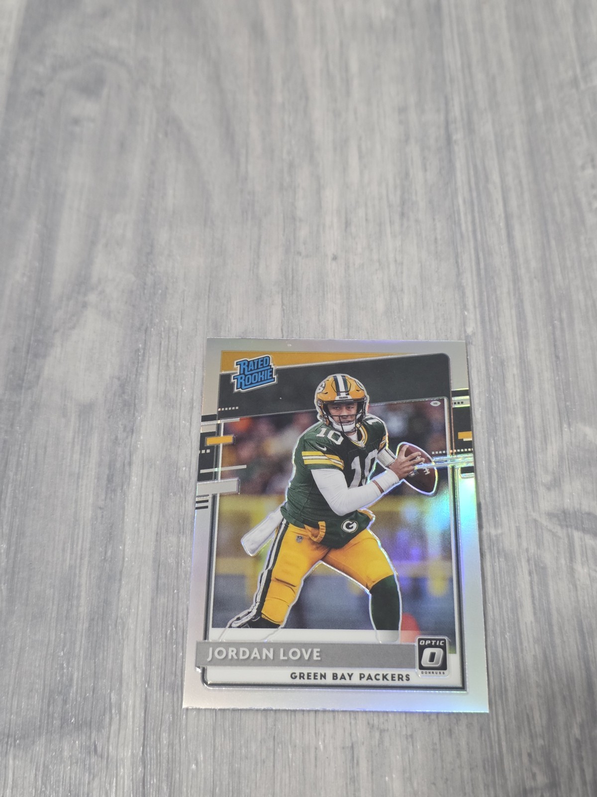 2020 Panini Donruss Optic Rated Rookie Holo Prizm Jordan Love #154 RC - C24
